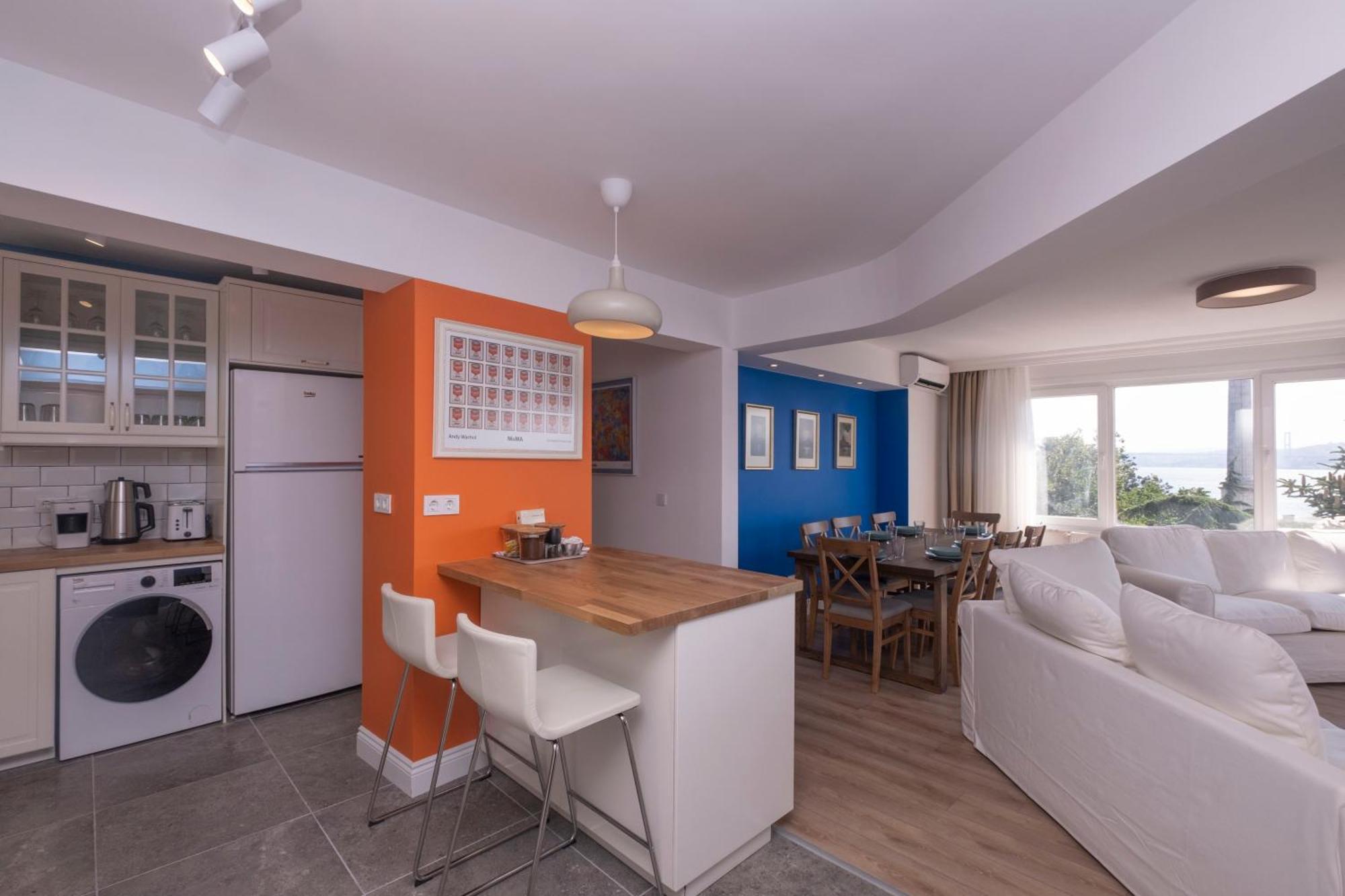 Contemporary Waterfront Apt With A Stunning View Provincia di Provincia di Istanbul Esterno foto